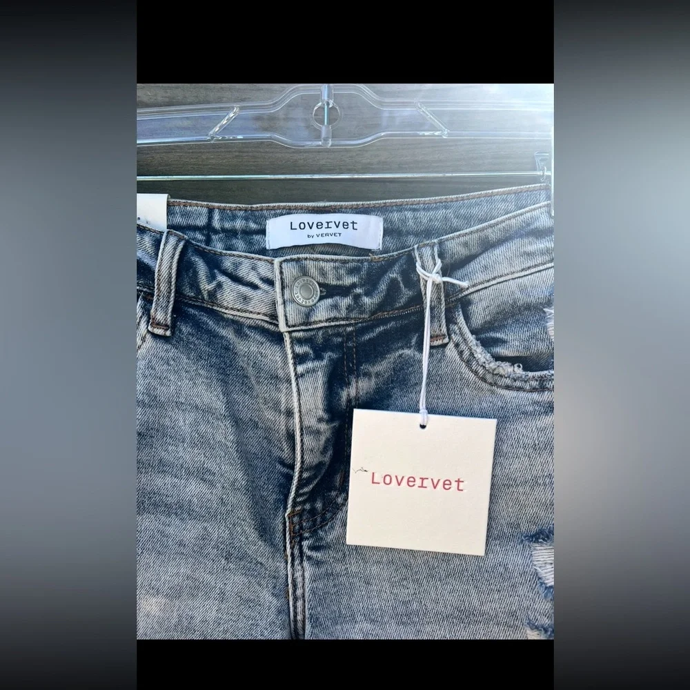 Lovervet High Rise straight leg crop 9/29 - Picture 3 of 10